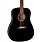 Fender CD-60S Dreadnought Acoustic Guitar Black