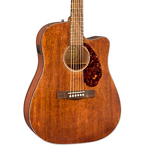 Fender CD-60SCE All-Mahogany Limited Edition Acoustic-Electric Guitar Satin Natural 