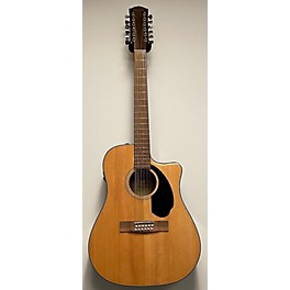 Used Fender CD-60SCE Dreadnought 12 String Acoustic Electric Guitar