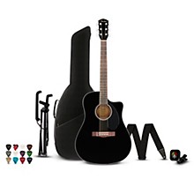 Fender CD-60SCE Dreadnought Acoustic-Electric Guitar Pack -