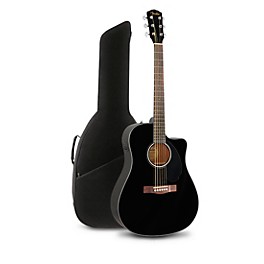 Fender CD-60SCE Dreadnought Acoustic-Electric Guitar With Bag
