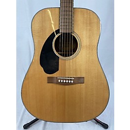 Used Fender CD60S LH NAT Acoustic Guitar