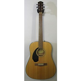 Used Fender CD60S Left Handed Acoustic Guitar