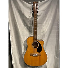 Used Fender CD60SCE 12-STRING 12 String Acoustic Electric Guitar