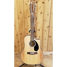 Used Fender CD60SCE DREADKNOT 12 NAT 12 String Acoustic Guitar
