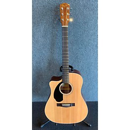 Used Fender CD60SCE Left Handed Acoustic Electric Guitar