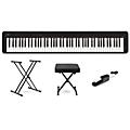 Casio CDP-S160 Compact Digital Piano Essentials Bundle Black