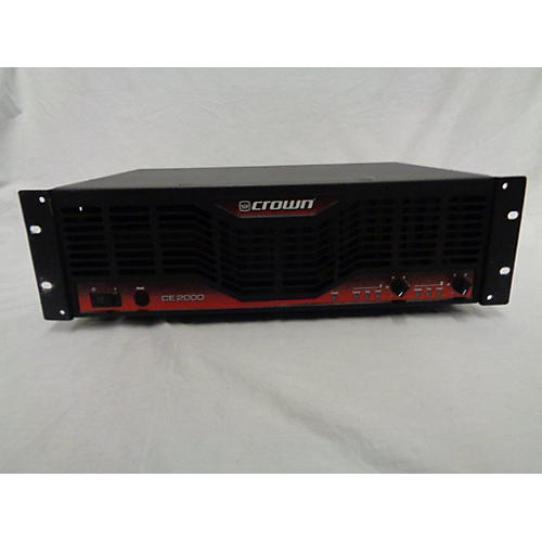 Used Crown CE2000 Power Amp Guitar Center