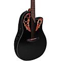 Ovation CE44 Celebrity Series Elite Mid-Depth Acoustic-Electric Guitar Black