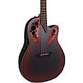 Ovation CE44 Celebrity Series Elite Mid-Depth Acoustic-Electric Guitar Reverse Red Burst