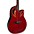 Ovation CE44 Celebrity Series Elite Mid-Depth Acoustic-Electric Guitar Ruby Red