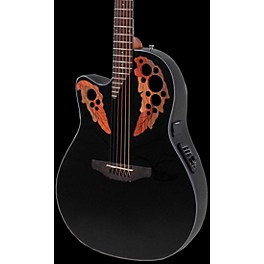 Ovation CE44L Celebrity Series Elite Mid-Depth Left-Handed Acoustic-Electric Guitar