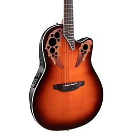 Ovation CE48 Celebrity Series Elite Super Shallow Acoustic-Electric Guitar Sunburst