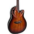 Ovation CE48P Celebrity Series Elite Plus Super Shallow Acoustic-Electric Guitar Koa Burst