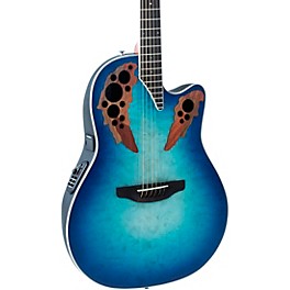 Ovation CE48P Celebrity Series Elite Plus Super Shallow Acoustic-Electric Guitar Regal to Natural