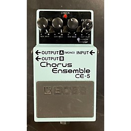 Used BOSS CE5 Chorus Ensemble Effect Pedal