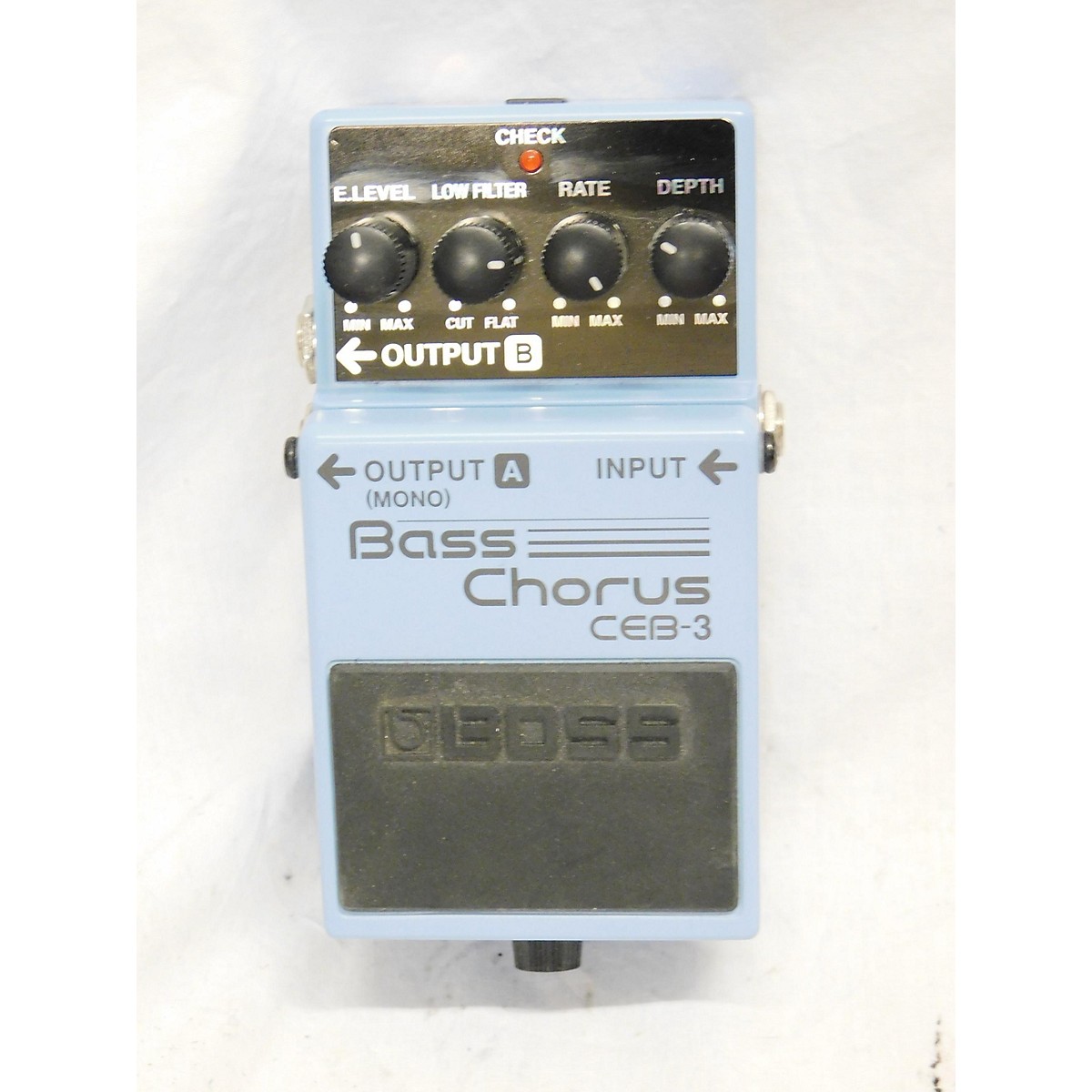 Used Boss CEB3 Bass Chorus Bass Effect Pedal Guitar Center
