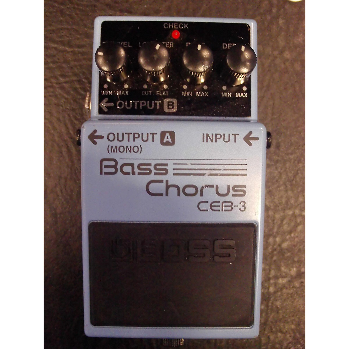 Used Boss CEB3 Bass Chorus Bass Effect Pedal Guitar Center
