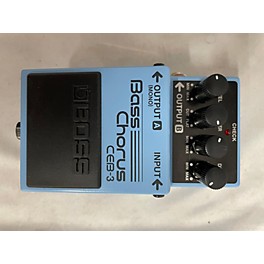 Used BOSS CEB3 Bass Chorus Bass Effect Pedal