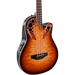 Blemished Ovation CEB44X-7C-G Celebrity Elite Mid-Depth Acoustic-Electric Bass Guitar
