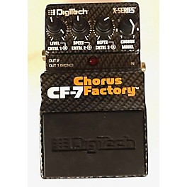 Used DigiTech CF7 Chorus Factory Effect Pedal