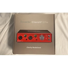 Used Focusrite CLARETT + 2PRE Audio Interface