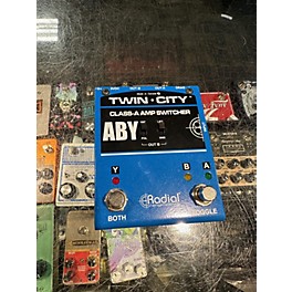 Used Radial Engineering CLASS A TWIN CITY ABY BYPASS Pedal