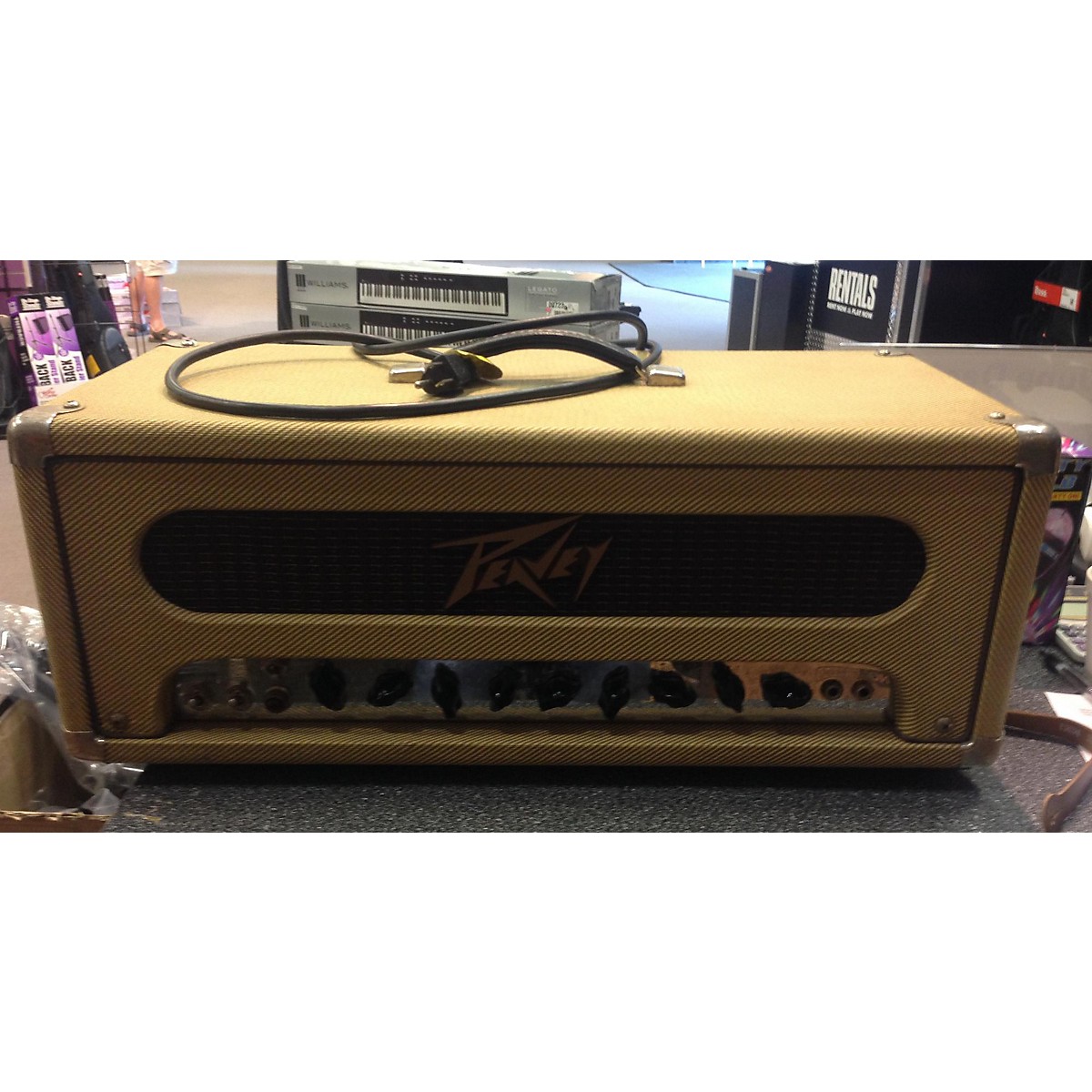 Used Peavey CLASSIC 100 Tube Guitar Amp Head Guitar Center