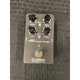 Used Ampeg CLASSIC ANALOG PREAMP Bass Effect Pedal