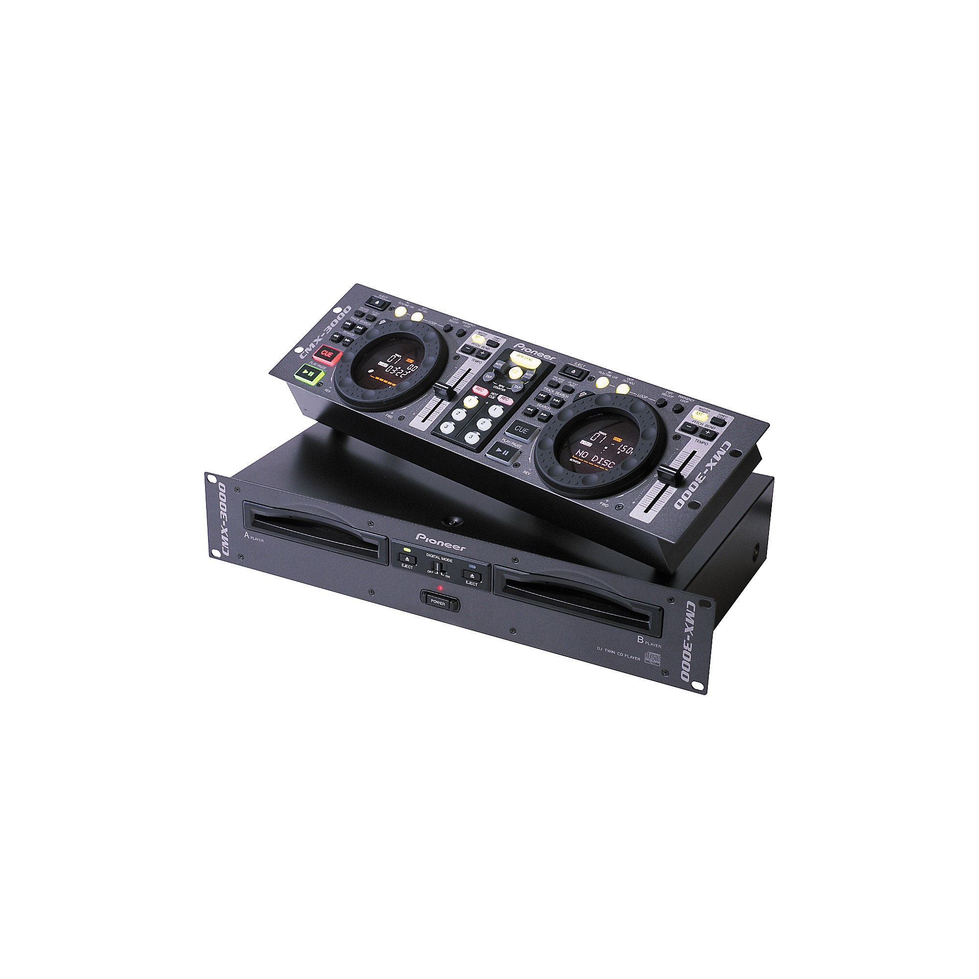 Pioneer CMX3000 Dual Rackmount CD Player Guitar Center