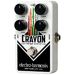 Open Box Electro-Harmonix CRAYON Full Range Overdrive - 69 Level 1