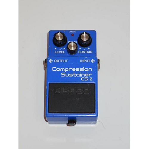 Used Boss CS2 Compressor Sustainer Effect Pedal Guitar Center