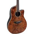 Ovation CS24P Celebrity Series Traditional Plus Mid-Depth Acoustic-Electric Guitar Nutmeg Burled Maple