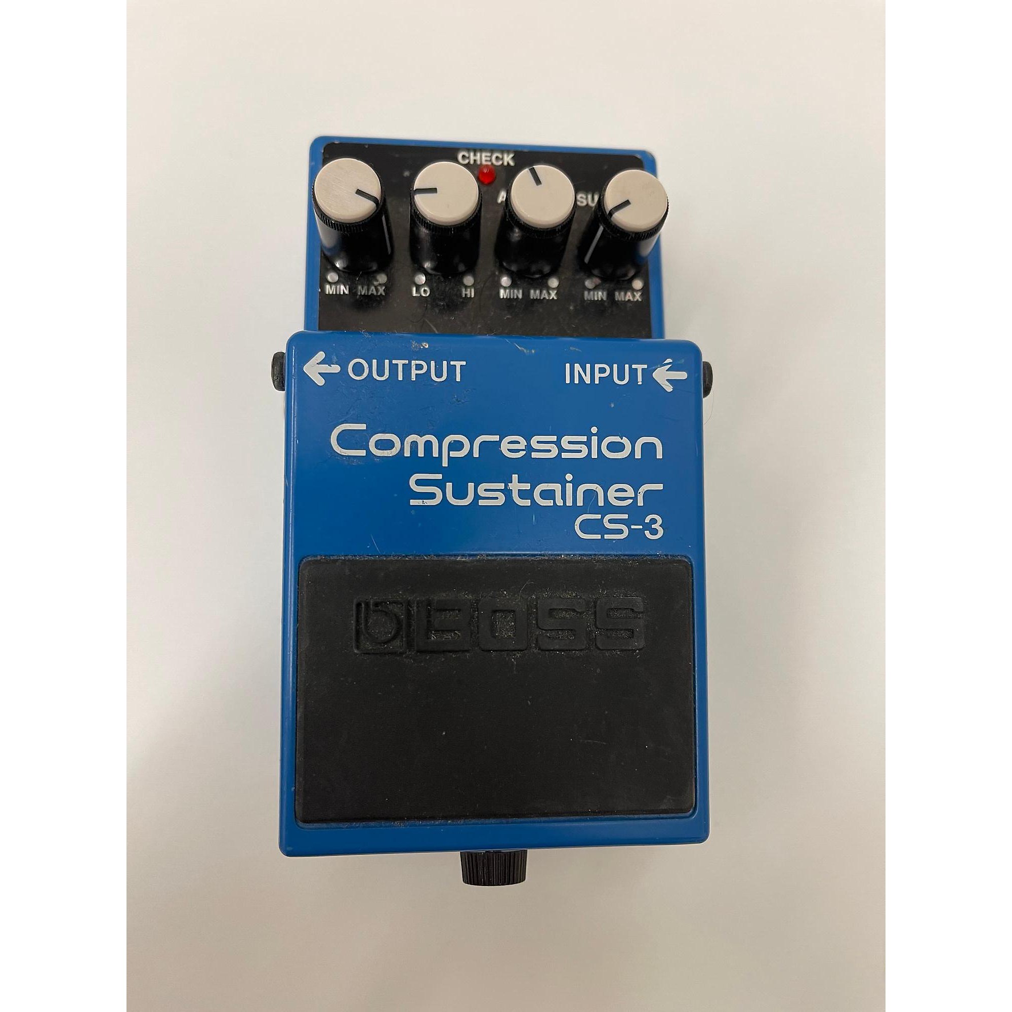 Used Boss CS3 Compressor Sustainer Effect Pedal Guitar Center