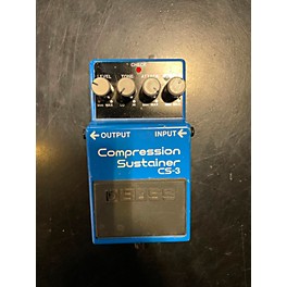 Used BOSS CS3 Compressor Sustainer Effect Pedal