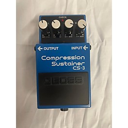 Used BOSS CS3 Compressor Sustainer Effect Pedal