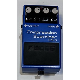 Used BOSS CS3 Compressor Sustainer Effect Pedal