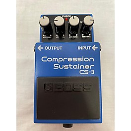 Used BOSS CS3 Compressor Sustainer Effect Pedal