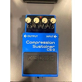 Used BOSS CS3 Compressor Sustainer Effect Pedal