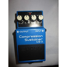 Used BOSS CS3 Compressor Sustainer Effect Pedal