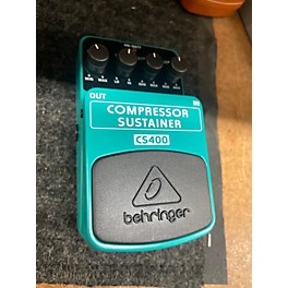 Used Behringer CS400 Compressor Sustainer Effect Pedal