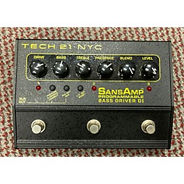 Used Tech 21 CSVTBDI Sansamp Character Series VT Bass DI Bass Effect Pedal