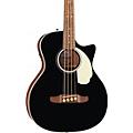 Fender California Deluxe Kingman Acoustic-Electric Bass Guitar - Black