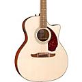 Fender California Deluxe Newporter CE Acoustic-Electric Guitar - White Blonde
