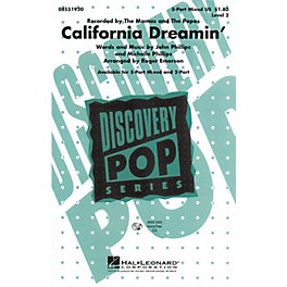 Hal Leonard California Dreamin' VoiceTrax CD by The Mamas and The Papas Arranged by Roger Emerson