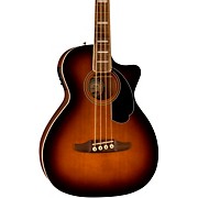 California Kingman Acoustic-Electric Bass Guitar Shaded Edge Burst