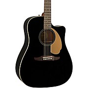 California Redondo Player Acoustic-Electric Guitar Jetty Black