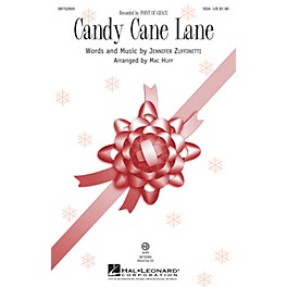 Hal Leonard Candy Cane Lane SAB by Point Of Grace Arranged by Mac Huff