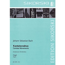 Sikorski Cantata Movements Organ Collection Series