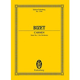 Eulenburg Carmen - Suite No. 1 for Orchestra Study Score Series Softcover Composed by Georges Bizet